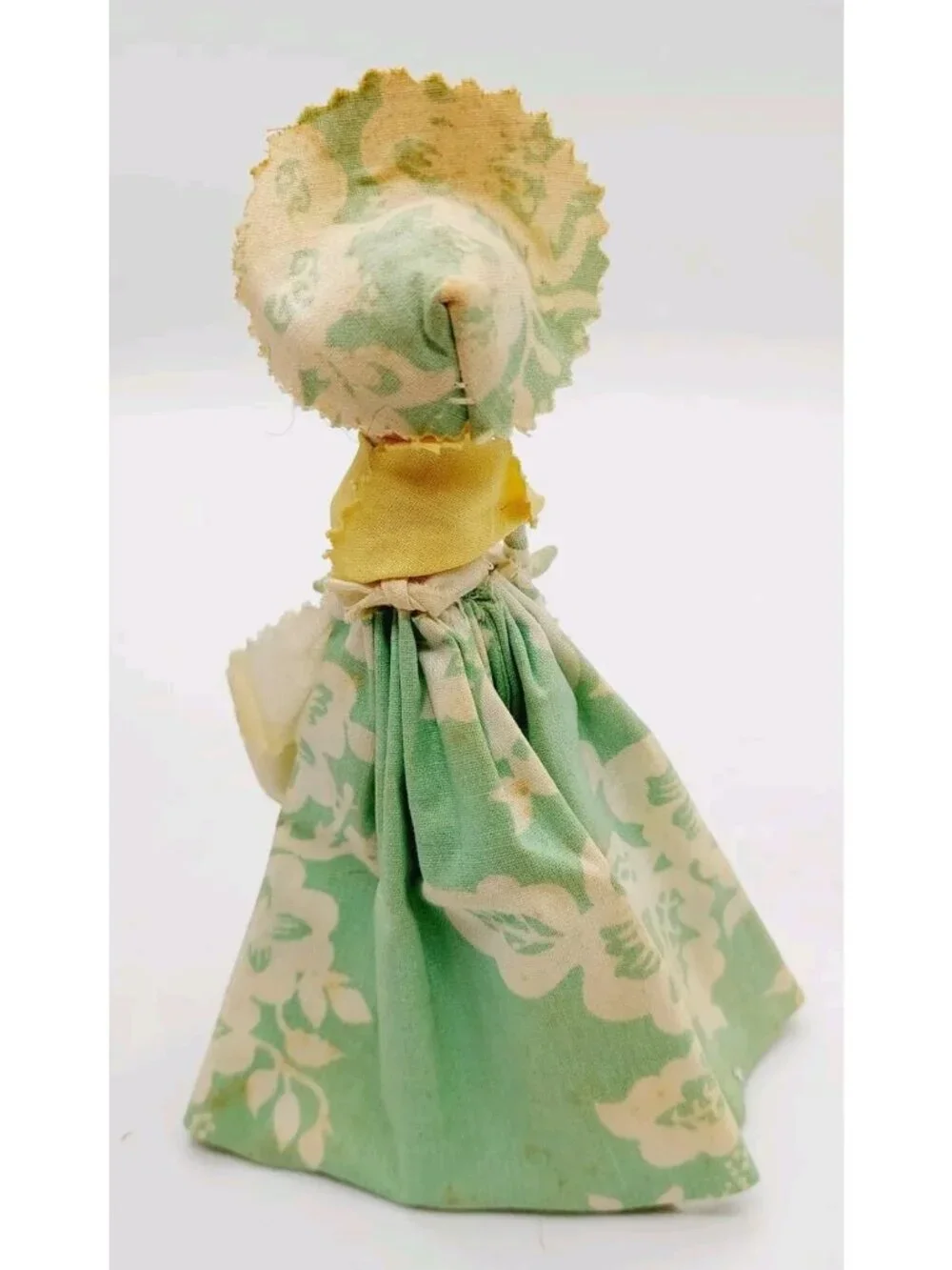 The Berea Belle Figurine Belle Girl Wood Fabric Metal 6